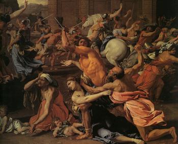 尼古拉斯 普桑 The Rape of the Sabine Women